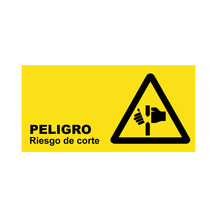 Peligro Riesgo De Corte-AP11