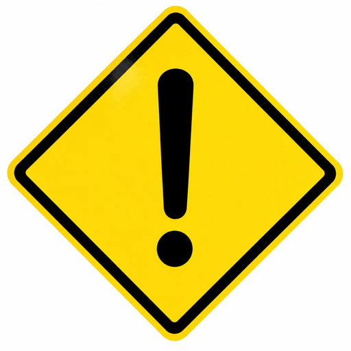 Señal preventiva Peligro Placa Superior PE-12