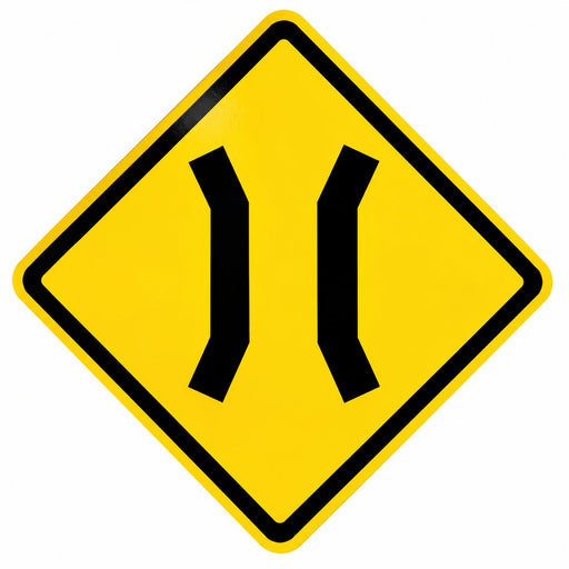 Señal preventiva Puente Angosto PF-2