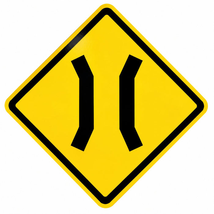 Señal preventiva Puente Angosto PF-2