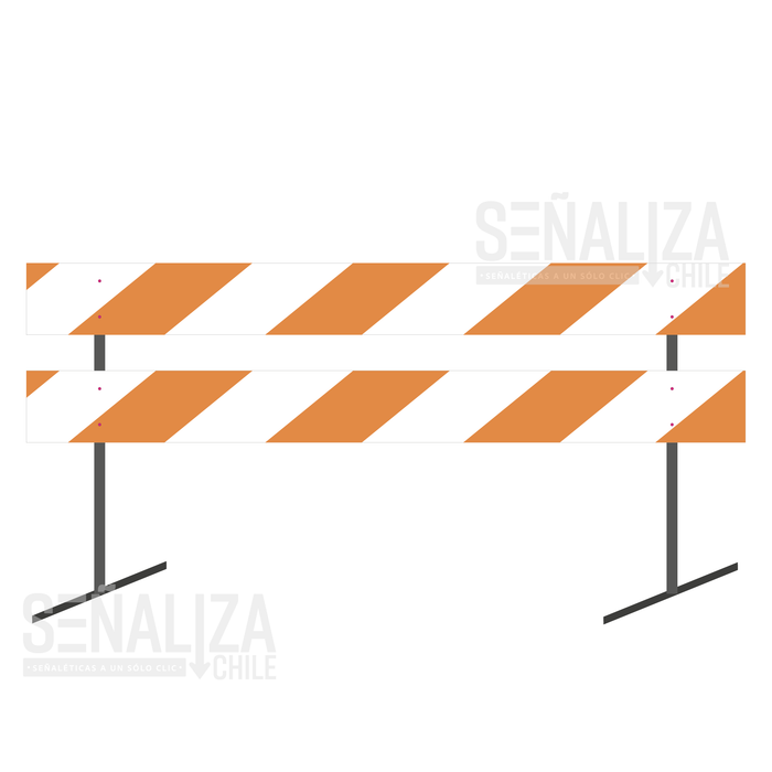 BARRERA TIPO II - 2 PLACAS